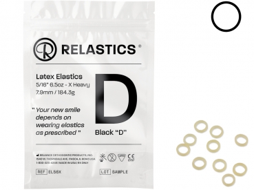 Relastics™ Elastice intraorale, latex, diam.: 7,9 mm (5/16")