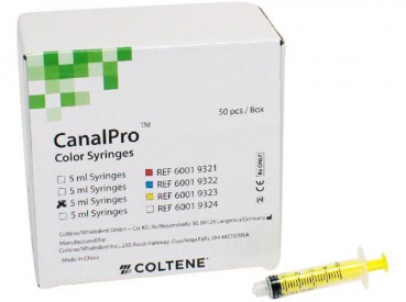 Canalpro color Seringi de culoare 5ml galben 50buc
