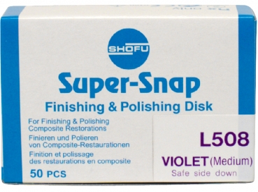 Super Snap violet deschis violet mediu ES 50pcs
