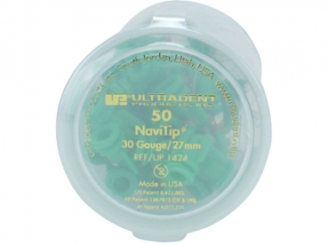 Vârfuri Navi 30GA 27mm verde 50buc
