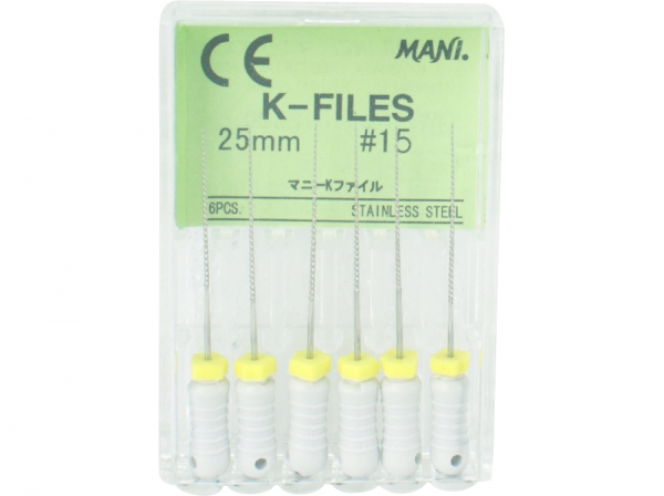 K-Files Mani 25mm Gr.015 Pa
