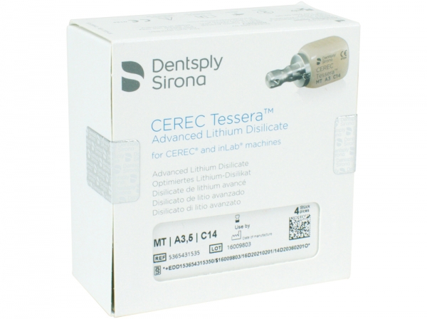 CEREC Tessera C14 MT A3,5 4 buc.
