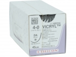 Vicryl violet 4-0/1.5 DA Black Dtz